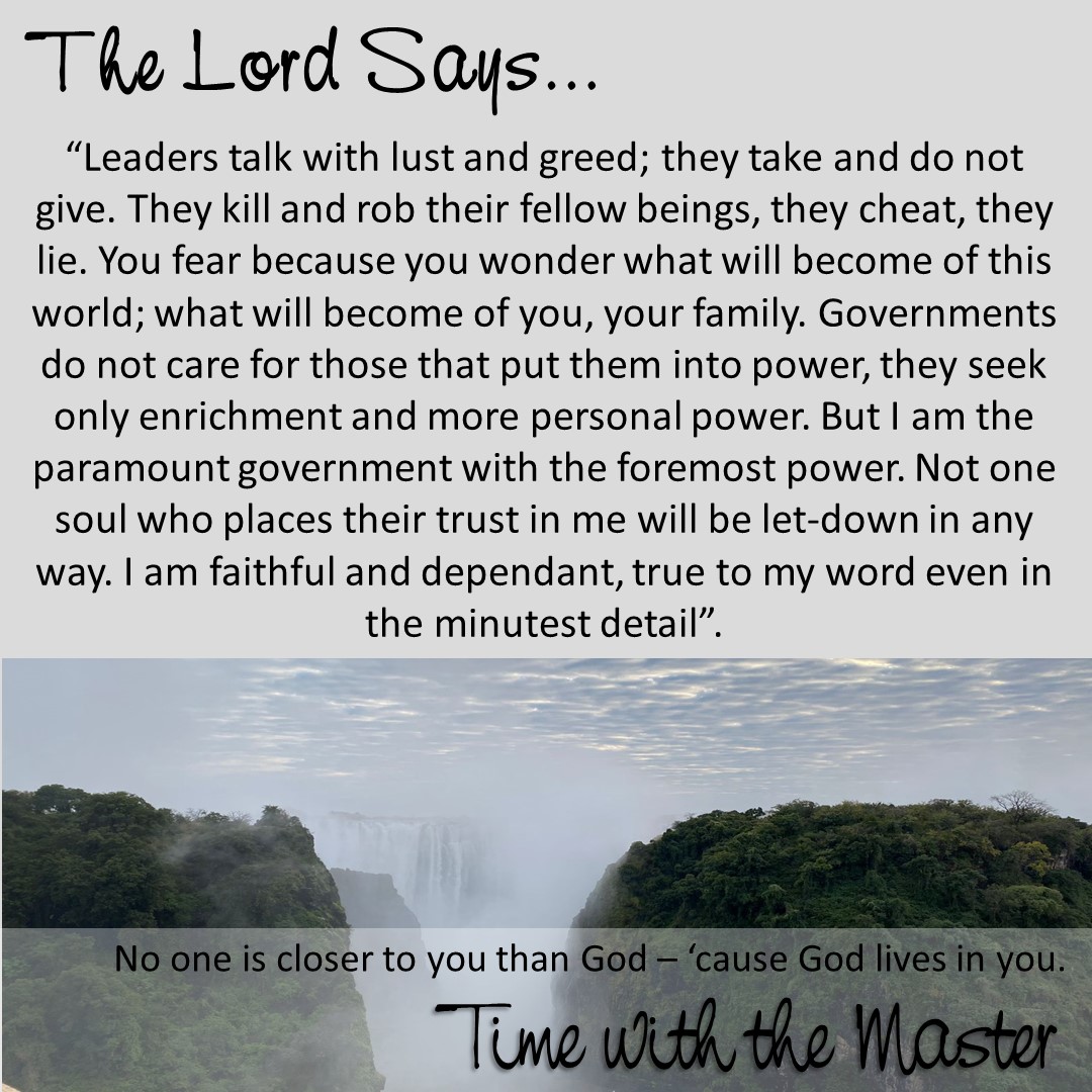 Lord says week 7