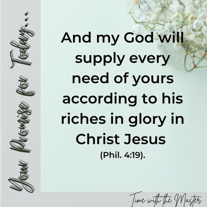 Gods Promise Week 55