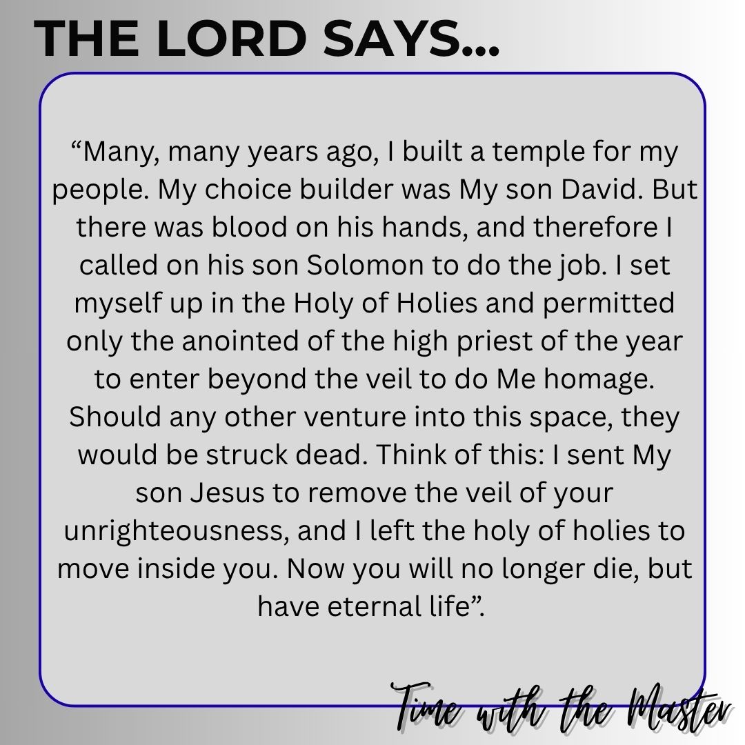 The Lord Says Week 137