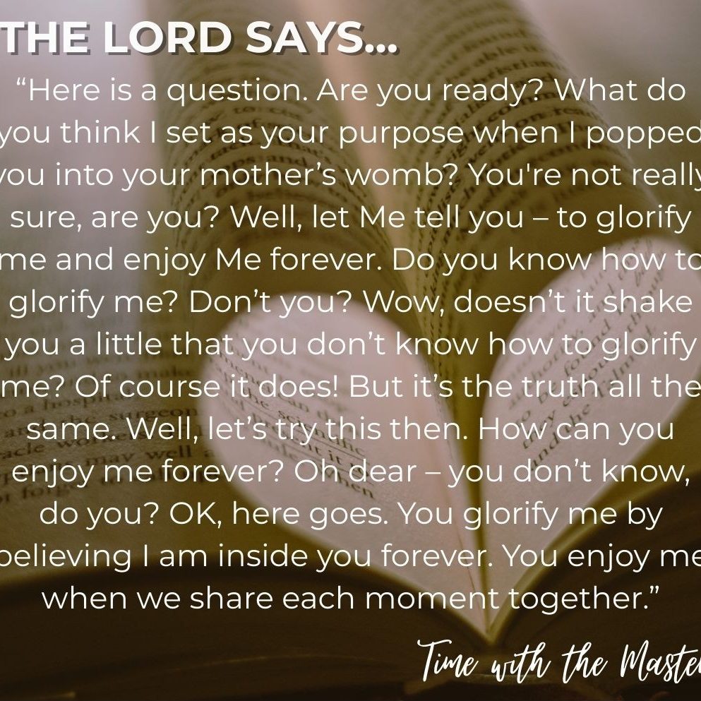 The Lord Says week 136 - 1