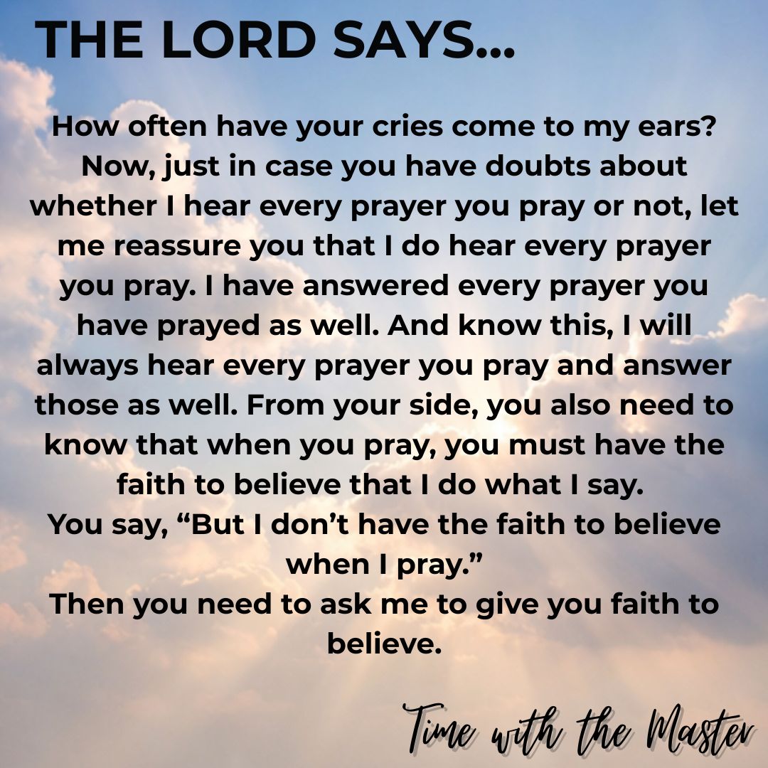 The Lord Says Week 140