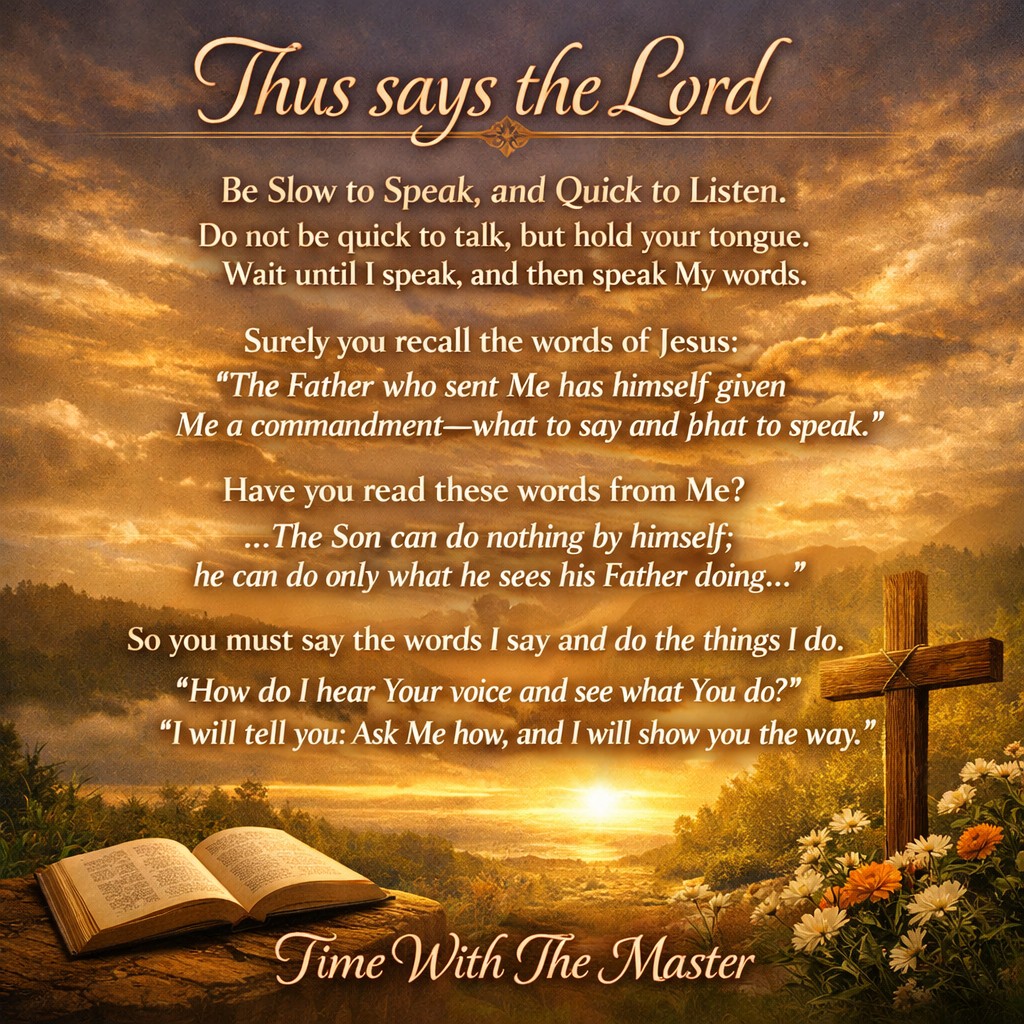 The Lord Says Week 144